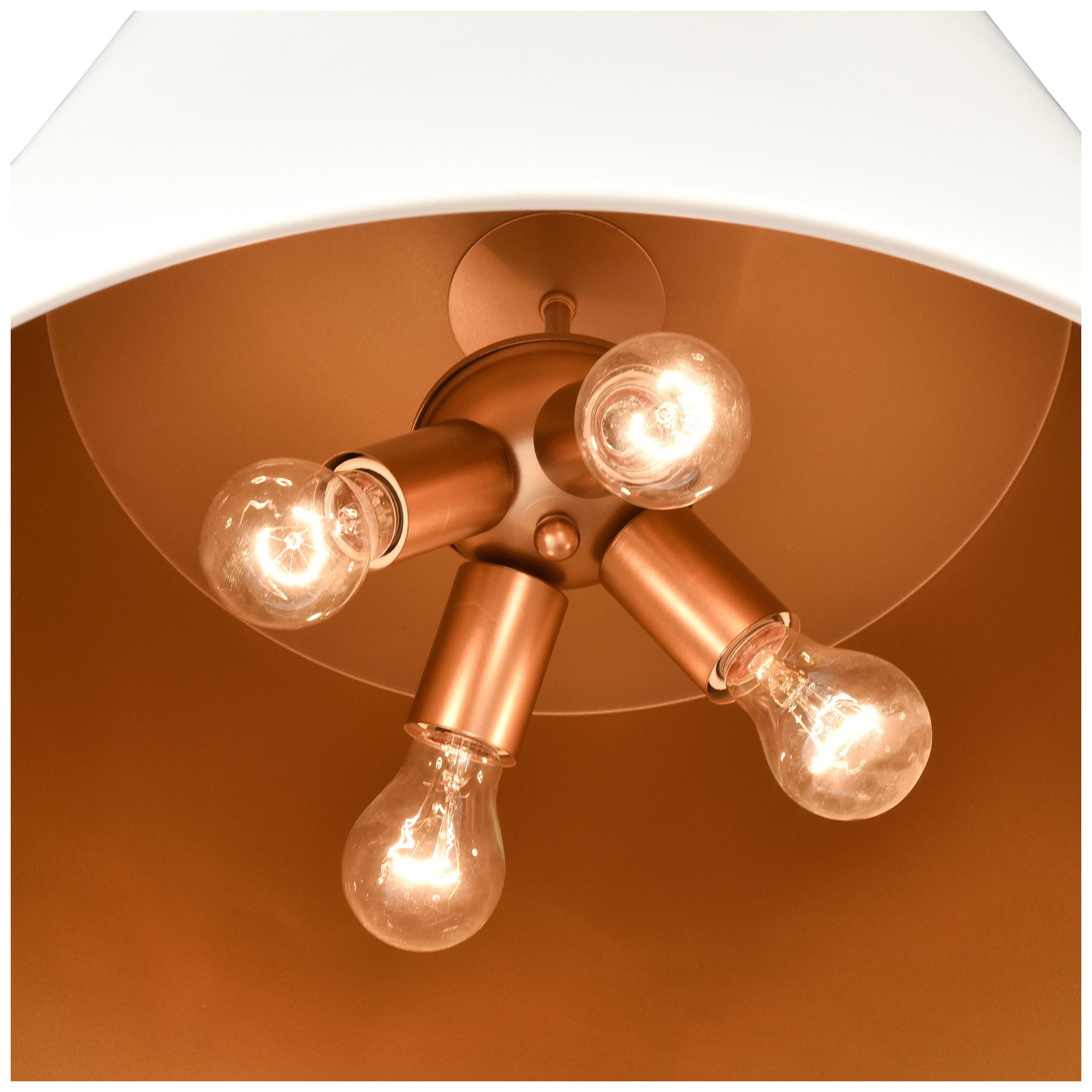 Image 4 Millennium Lighting Allson 4-Light Pendant in Matte White more views