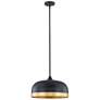 2_Millennium Lighting Amarra 3-Light Pendant in Matte Black