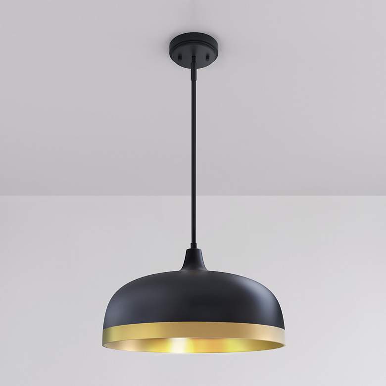 Image 1 Millennium Lighting Amarra 3-Light Pendant in Matte Black