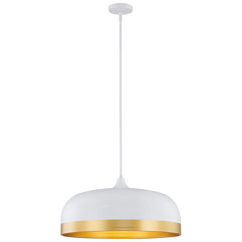 Image 1 Millennium Lighting Amarra 4-Light Pendant in Matte White
