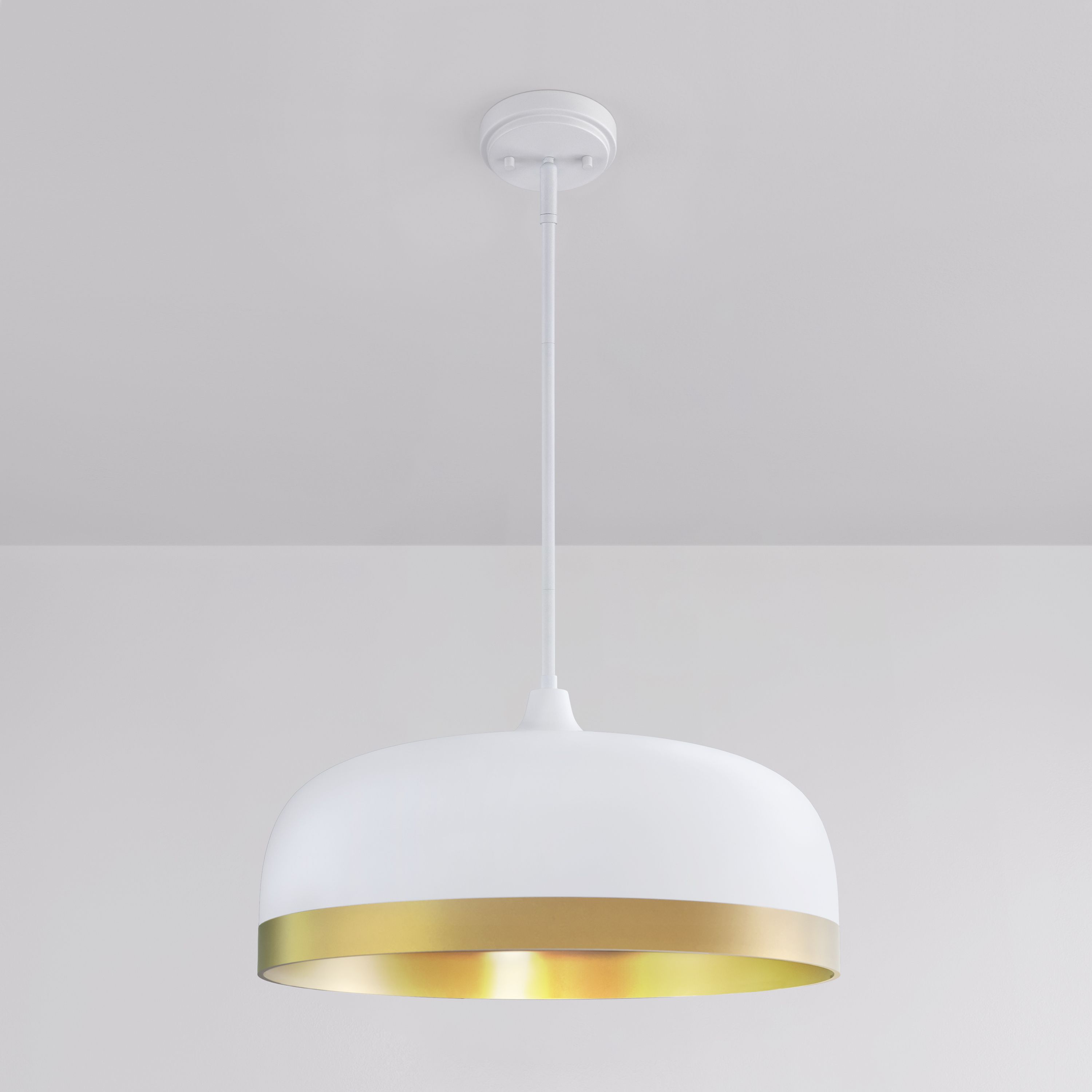 Image 7 Millennium Lighting Amarra 4-Light Pendant in Matte White more views