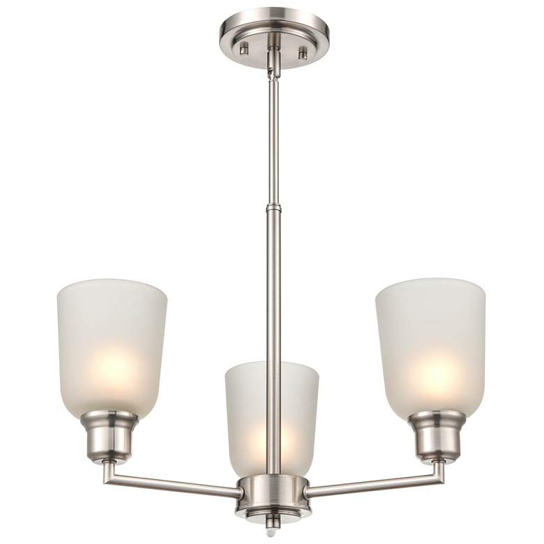 Image 1 Millennium Lighting Amberle 3 Light Chandelier Ceiling Light