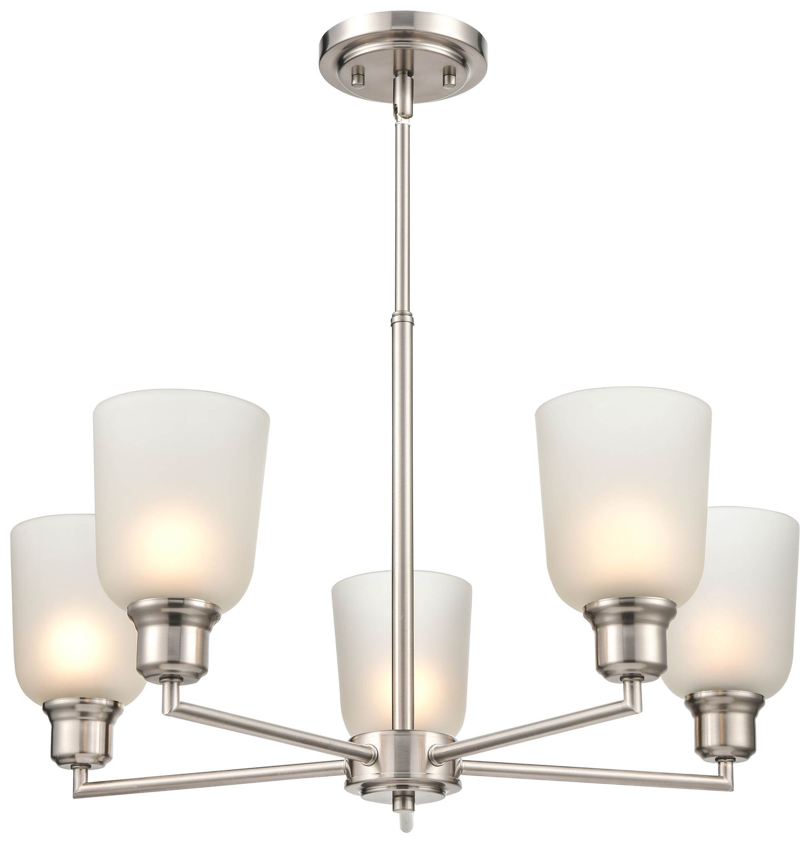 Thumbnail3 of Millennium Lighting Amberle 5 Light Chandelier Ceiling Light more views