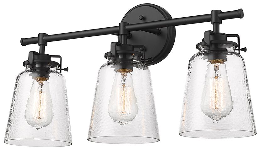 Millennium Lighting Amberose Black Collection