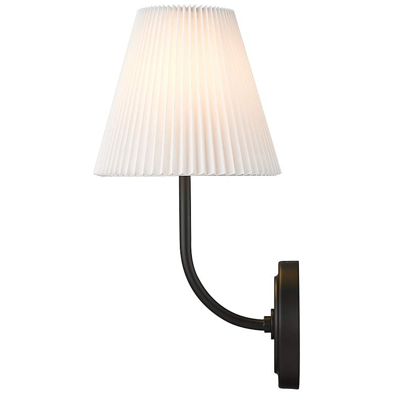 Image 3 Millennium Lighting Ami 7.25 Inch Wide 1-Light Sconce in Matte Black more views