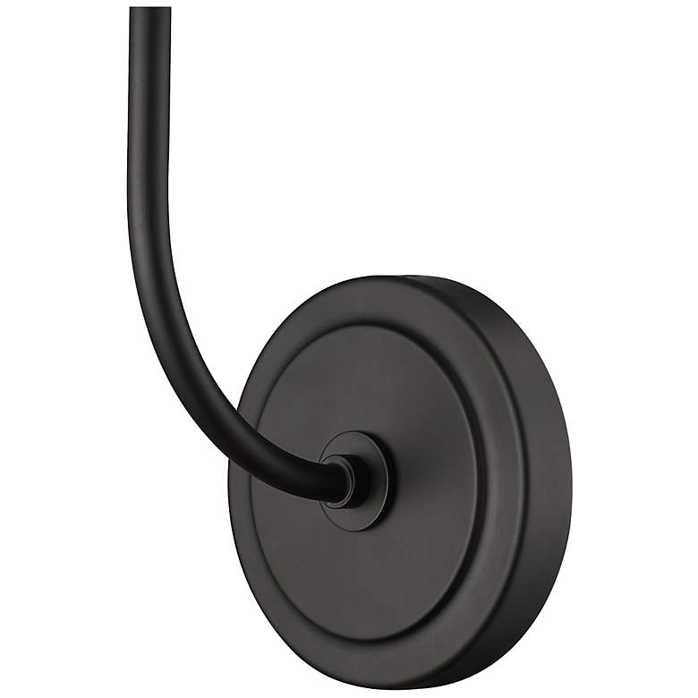 Image 4 Millennium Lighting Ami 7.25 Inch Wide 1-Light Sconce in Matte Black more views
