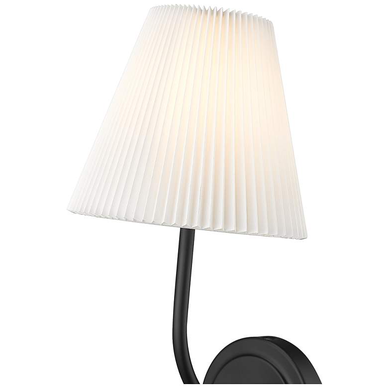 Image 5 Millennium Lighting Ami 7.25 Inch Wide 1-Light Sconce in Matte Black more views