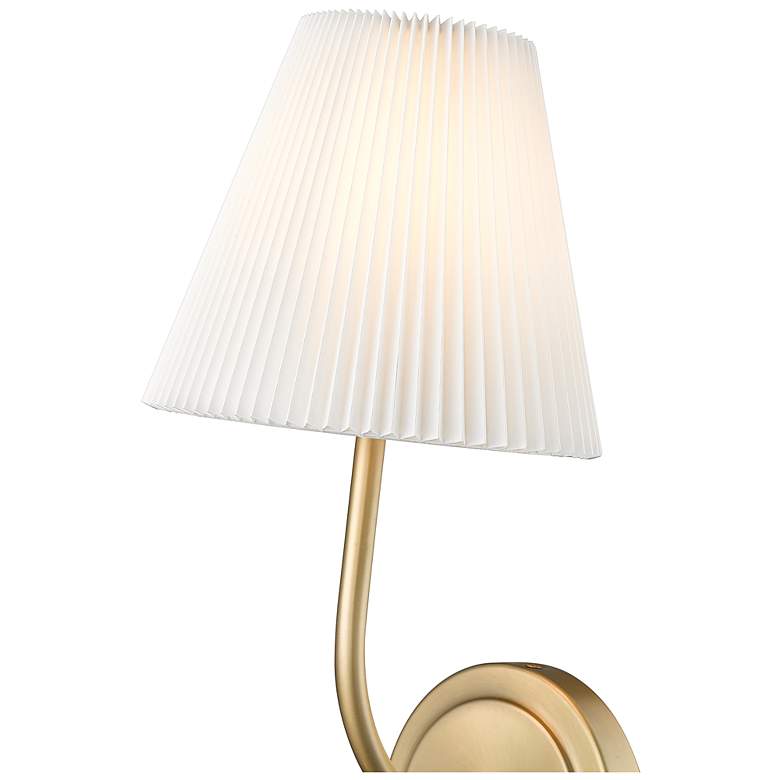 Image 4 Millennium Lighting Ami 7.25 Inch Wide 1-Light Sconce in Vintage Brass more views