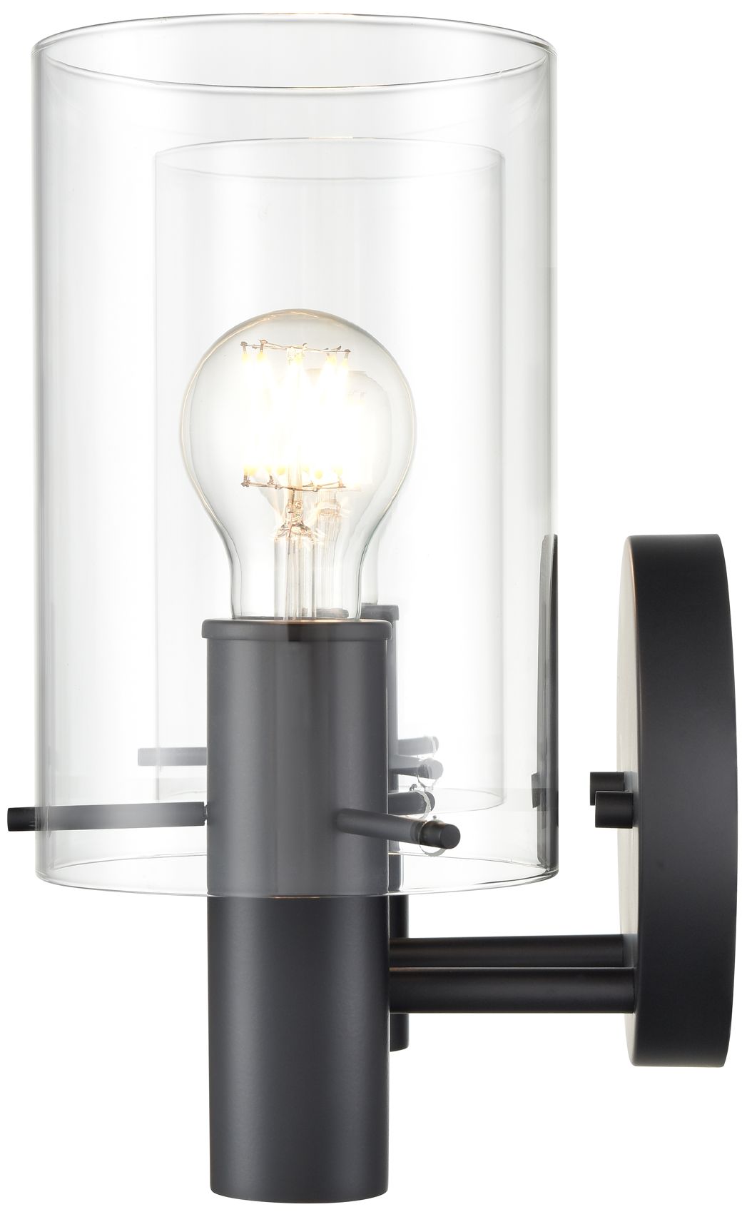 Image 5 Millennium Lighting Apolla 2-Light Vanity Light in Matte Black more views