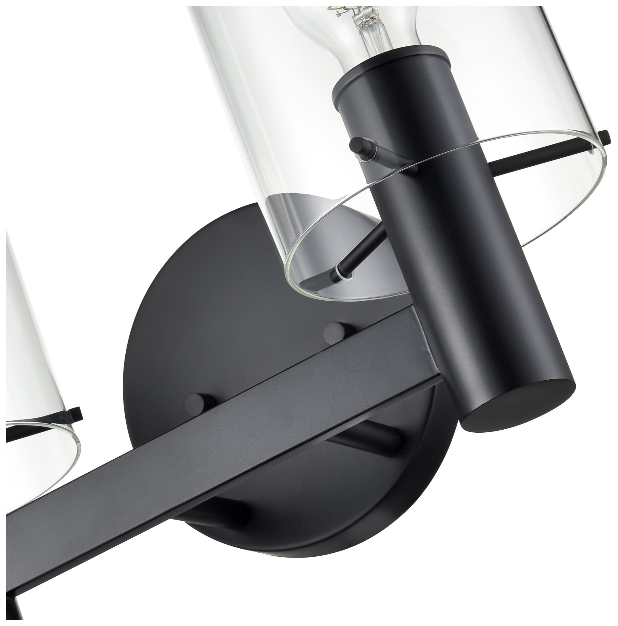Image 6 Millennium Lighting Apolla 2-Light Vanity Light in Matte Black more views