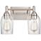 Millennium Lighting Arlett 2 Light Vanity Fixture in Brushed Nickel