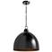 Millennium Lighting Arrco 3-Light Pendant in Black Stainless Steel