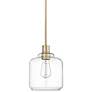 1_Millennium Lighting Asheville 1 Light Mini-Pendant Fixture Gold