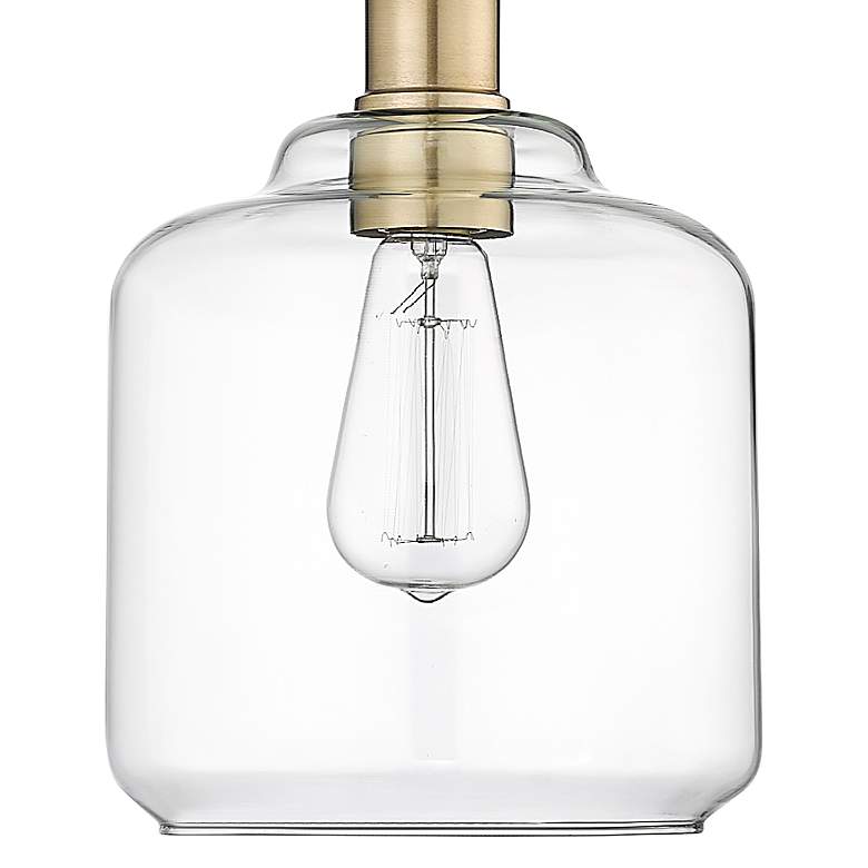 Image 2 Millennium Lighting Asheville 1 Light Mini-Pendant Fixture Gold more views