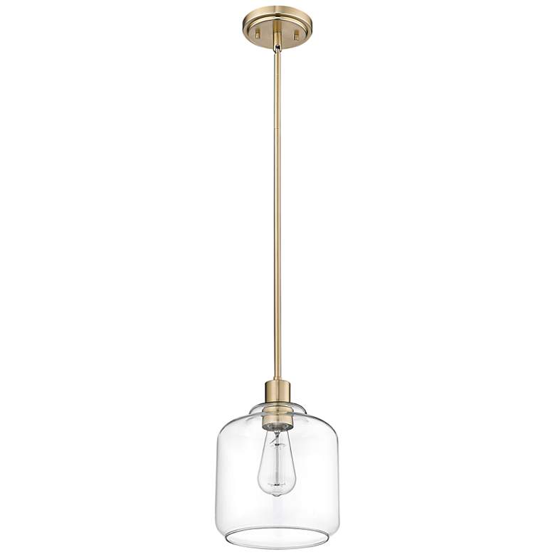 Image 4 Millennium Lighting Asheville 1 Light Mini-Pendant Fixture Gold more views