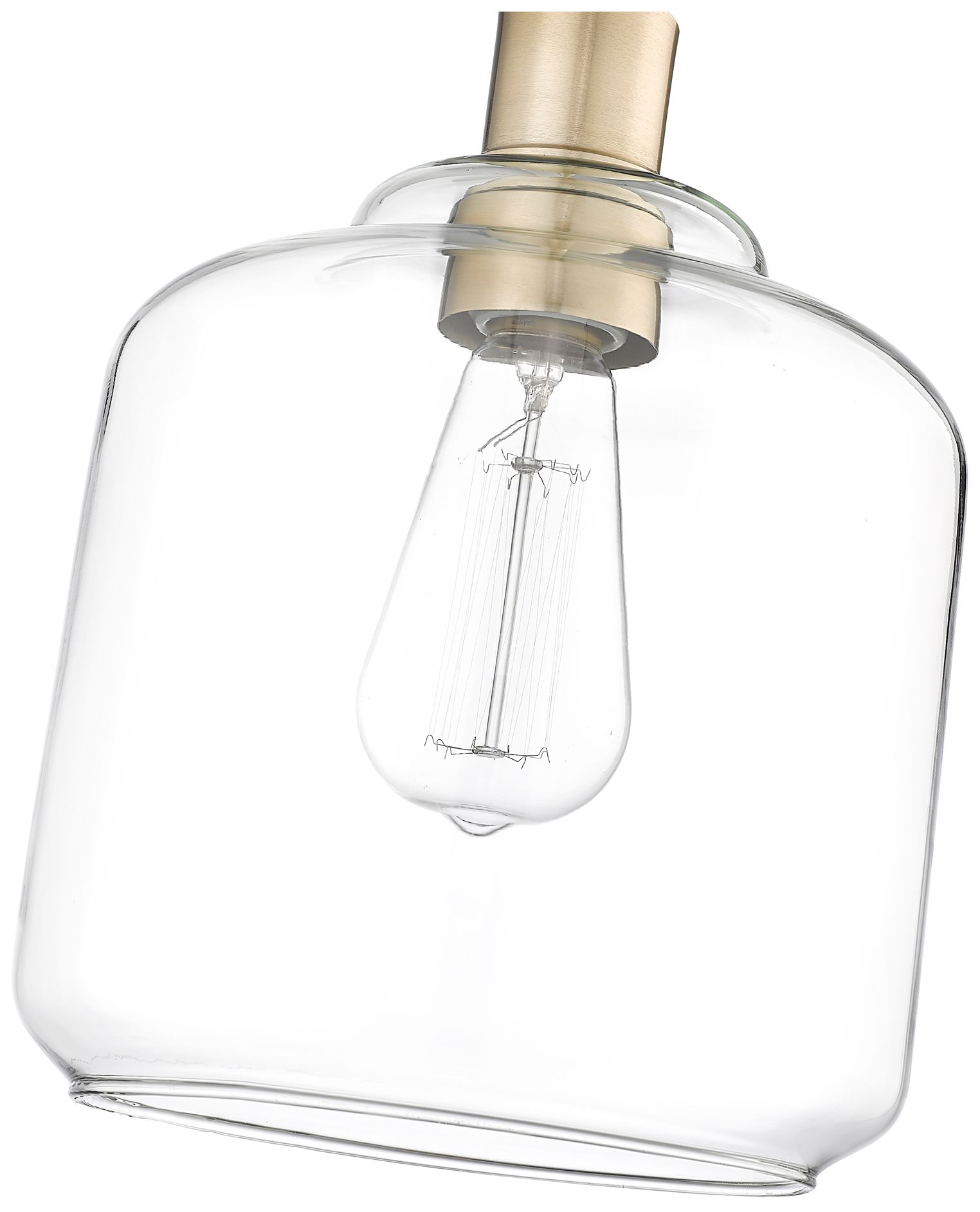 Image 6 Millennium Lighting Asheville 1 Light Mini-Pendant Fixture Gold more views