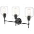 Millennium Lighting Asheville 3 Light 25" Vanity Fixture Matte Black