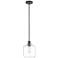 Millennium Lighting Asheville 8" Wide Bronze Clear Glass Mini-Pendant