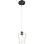 1_Millennium Lighting Ashford 1 Light 5" Mini-Pendant Fixture Matte Blac