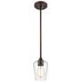 1_Millennium Lighting Ashford 1 Light 5" Mini-Pendant Fixture Bronze