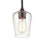 2_Millennium Lighting Ashford 1 Light 5" Mini-Pendant Fixture Bronze more views