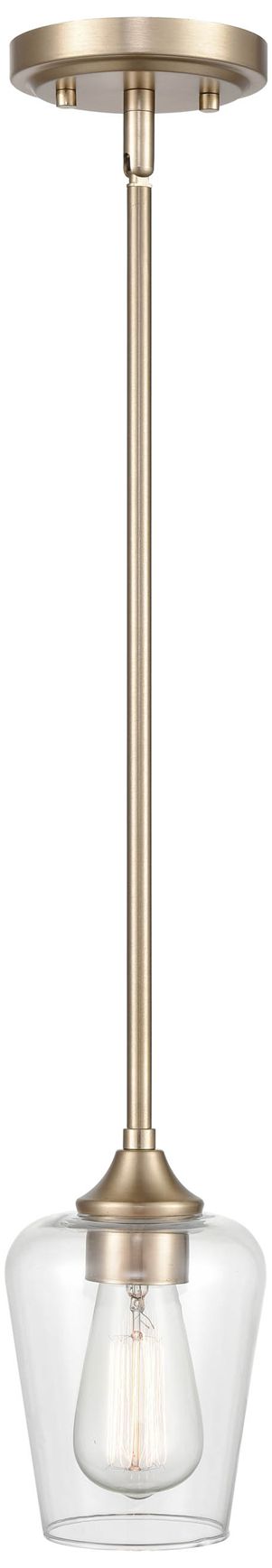 Image 3 Millennium Lighting Ashford 1 Light Mini-Pendant Fixture Gold more views