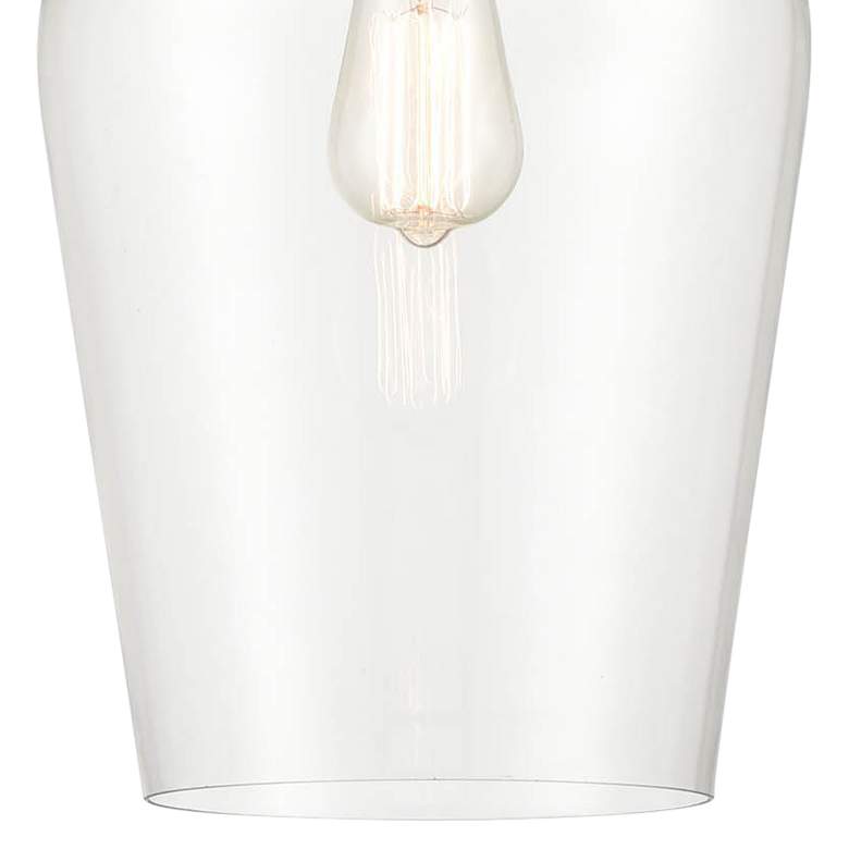 Image 2 Millennium Lighting Ashford 1-Light Mini-Pendant in Matte Black more views