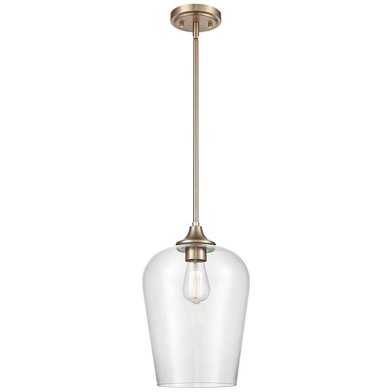Image 4 Millennium Lighting Ashford 1-Light Mini-Pendant in Modern Gold more views