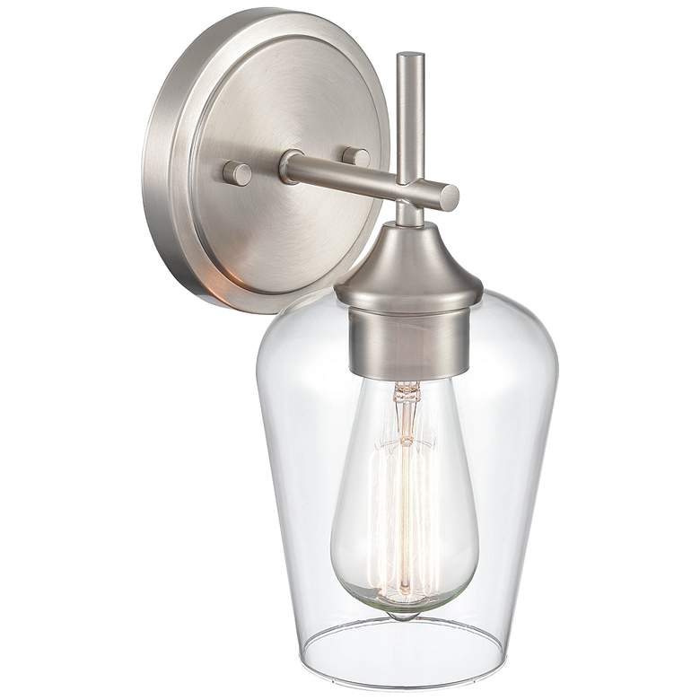 Image 1 Millennium Lighting Ashford 1 Light Wall Sconce in Brushed Nickel