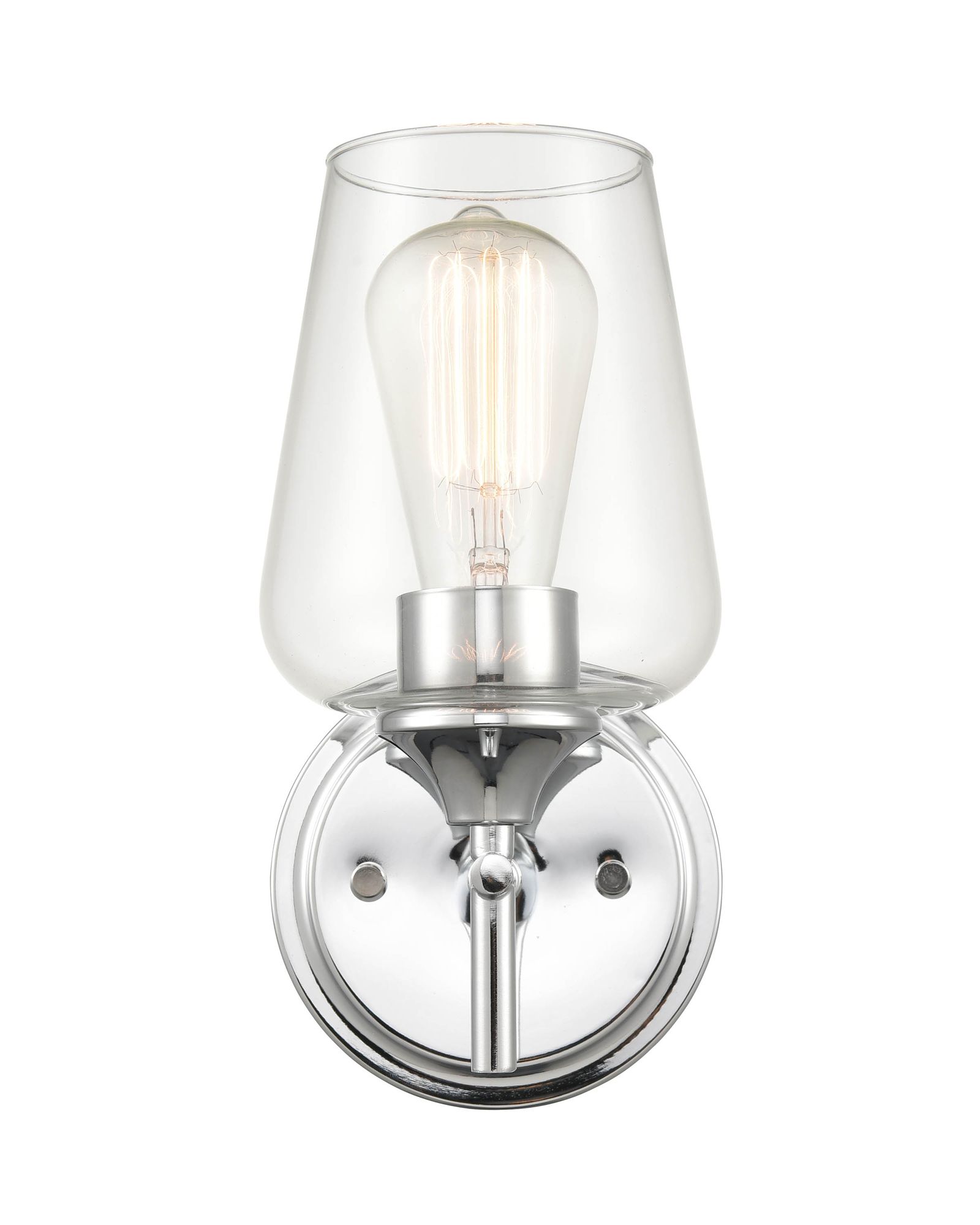 Image 3 Millennium Lighting Ashford 1 Light Wall Sconce in Chrome more views