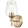 Millennium Lighting Ashford 1 Light Wall Sconce in Modern Gold
