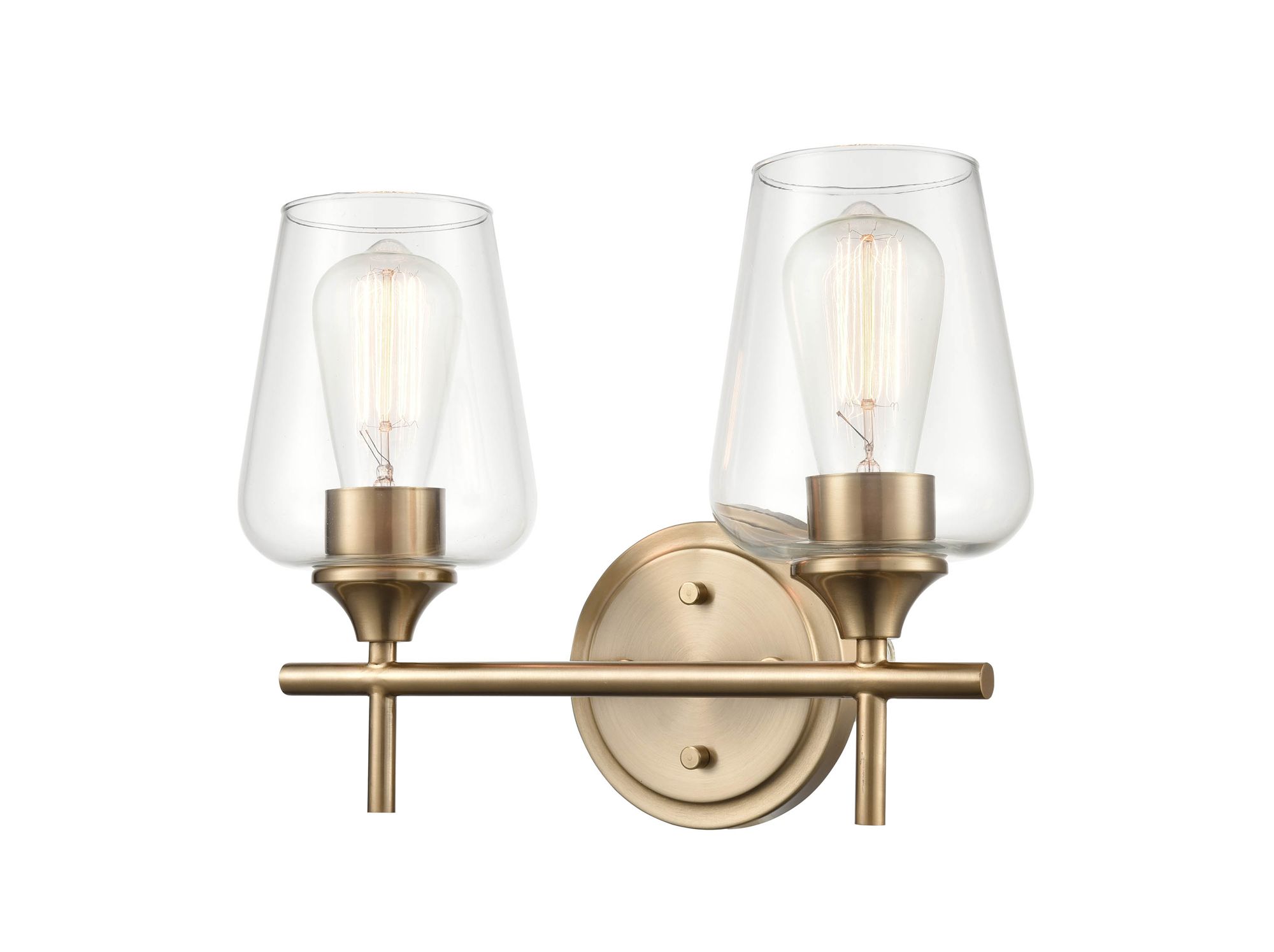 Image 4 Millennium Lighting Ashford 2 Light Vanity Fixture in Gold more views