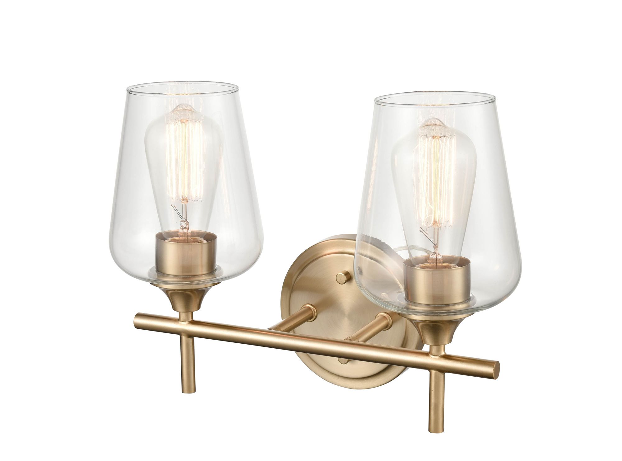 Image 5 Millennium Lighting Ashford 2 Light Vanity Fixture in Gold more views