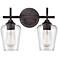 Millennium Lighting Ashford 2 Light Vanity Fixture in Rubbed Bronze