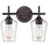 Millennium Lighting Ashford 2 Light Vanity Fixture in Rubbed Bronze