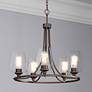 1_Millennium Lighting Ashford 25" Rubbed Bronze 5-Light Ring Chandelier