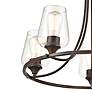 3_Millennium Lighting Ashford 25" Rubbed Bronze 5-Light Ring Chandelier more views