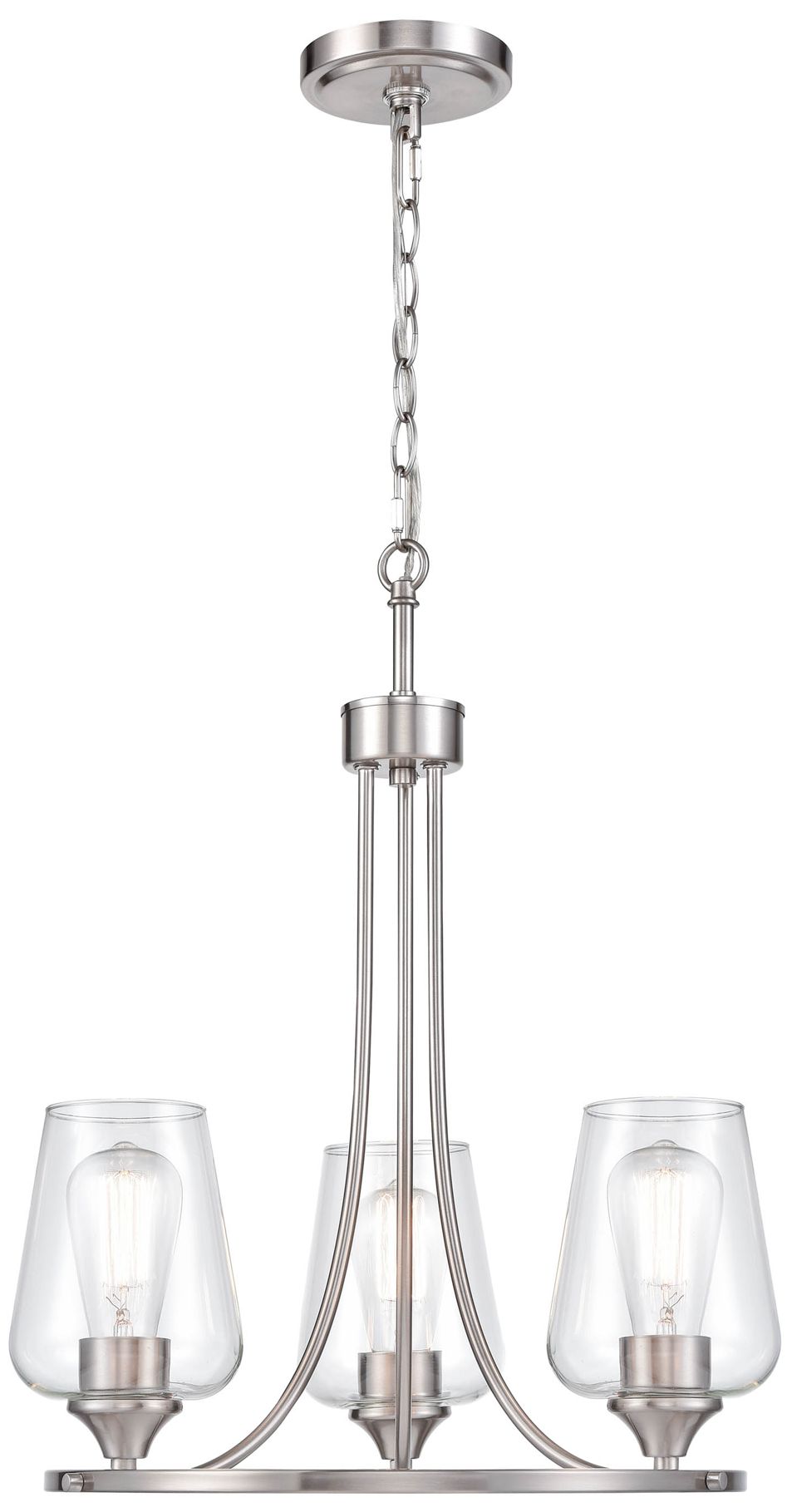 Image 2 Millennium Lighting Ashford 3 Light Chandelier Ceiling Light more views