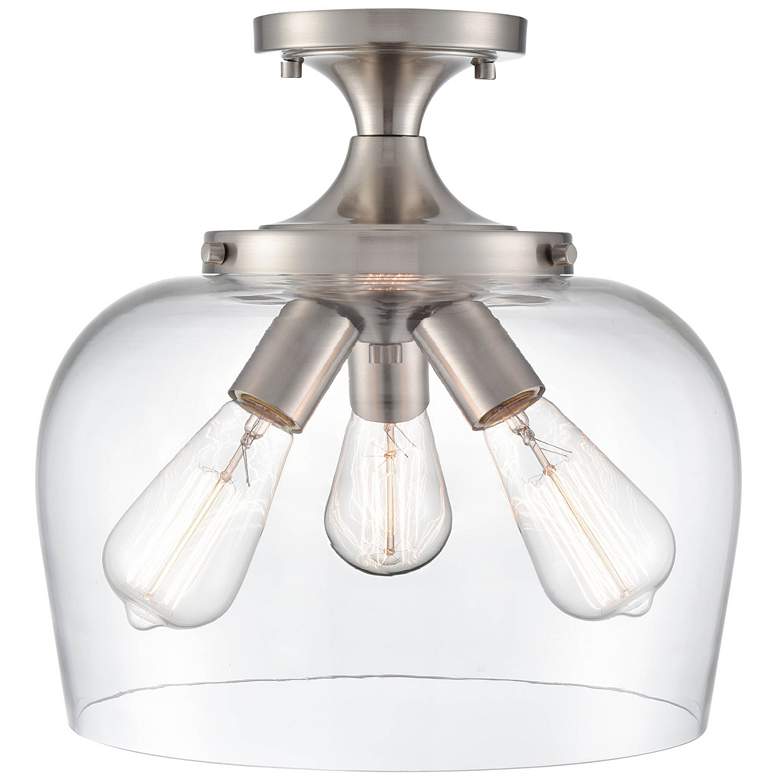 Image 1 Millennium Lighting Ashford 3 Light Semi-Flush Ceiling Mount