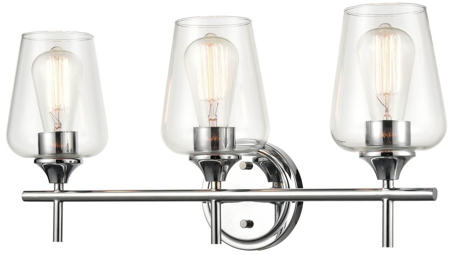 Millennium Lighting Ashford 3 Light Vanity Fixture in Chrome