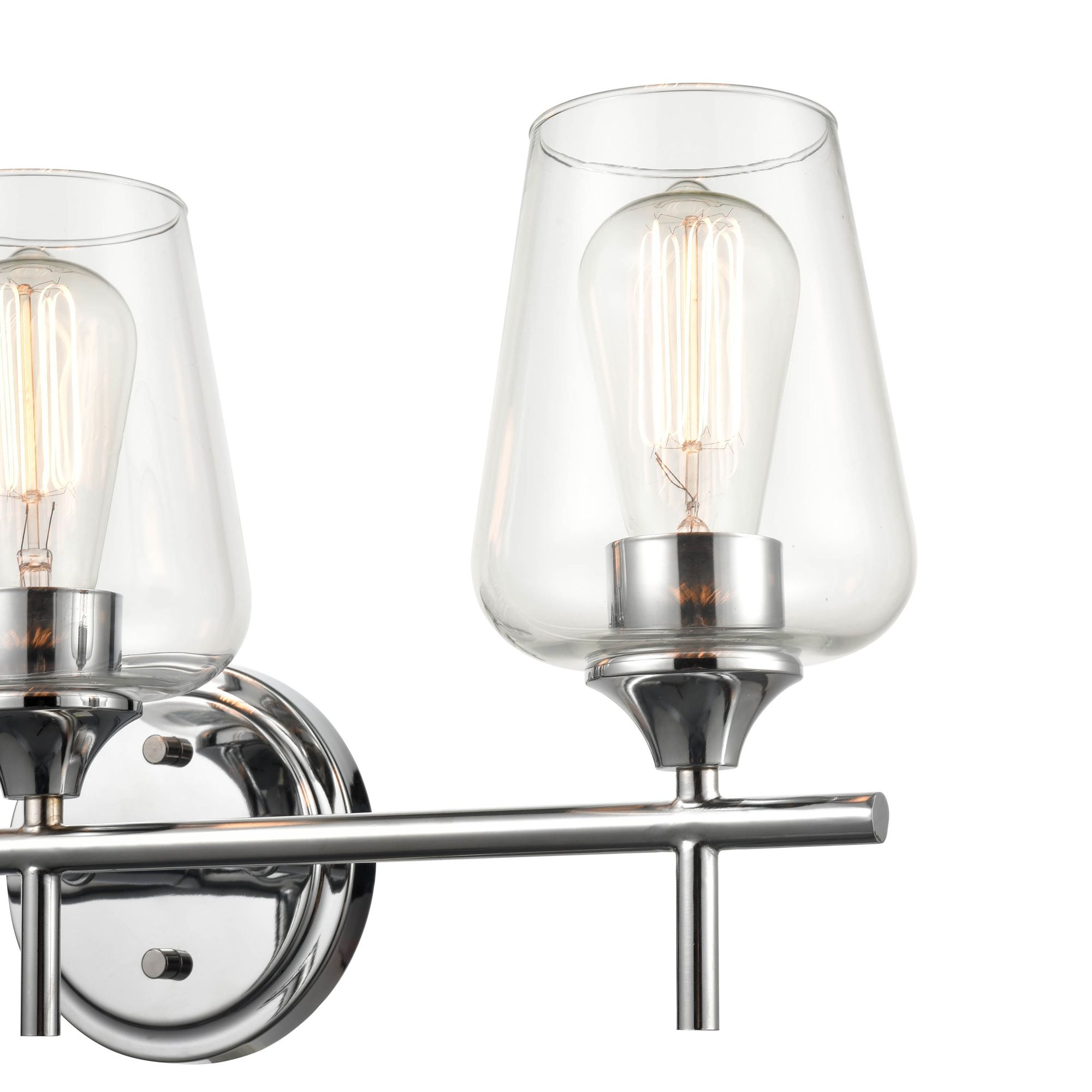 Image 4 Millennium Lighting Ashford 3 Light Vanity Fixture in Chrome more views