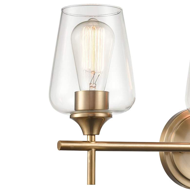 Image 2 Millennium Lighting Ashford 3 Light Vanity Fixture in Modern Gold more views