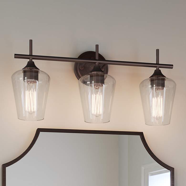 Image 1 Millennium Lighting Ashford 3 Light Vanity Fixture in Rubbed Bronze