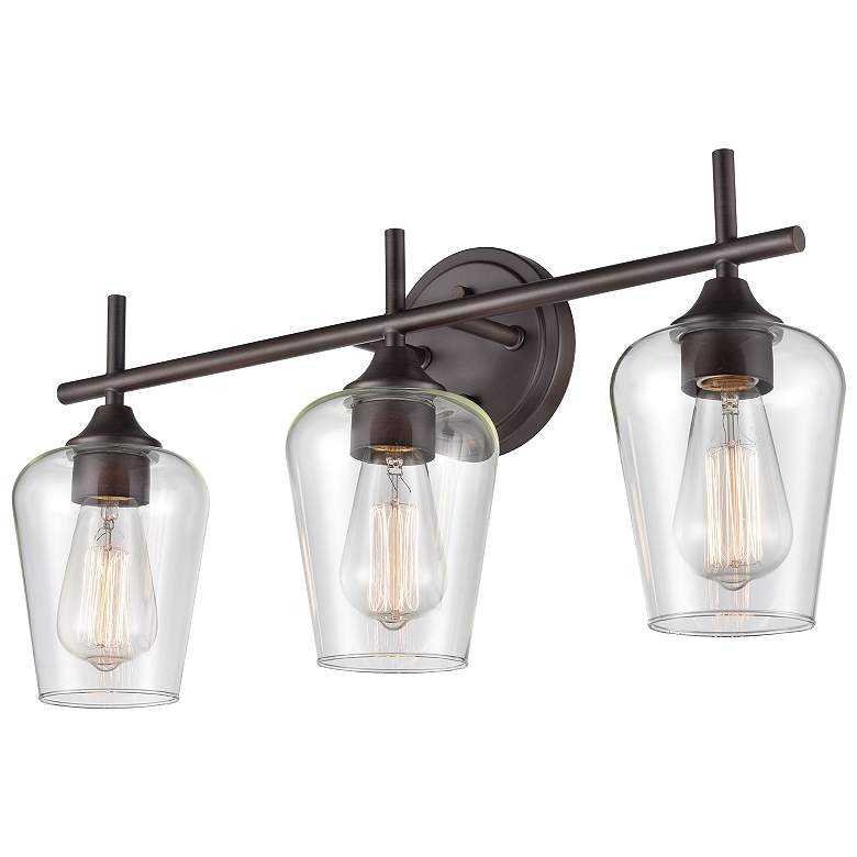 Image 4 Millennium Lighting Ashford 3 Light Vanity Fixture in Rubbed Bronze more views