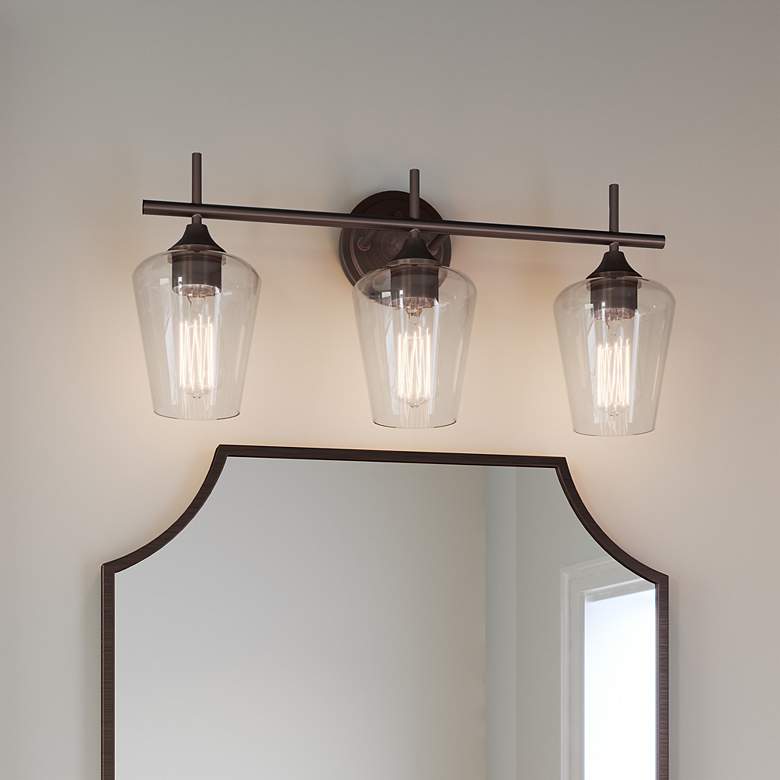 Image 6 Millennium Lighting Ashford 3 Light Vanity Fixture in Rubbed Bronze more views