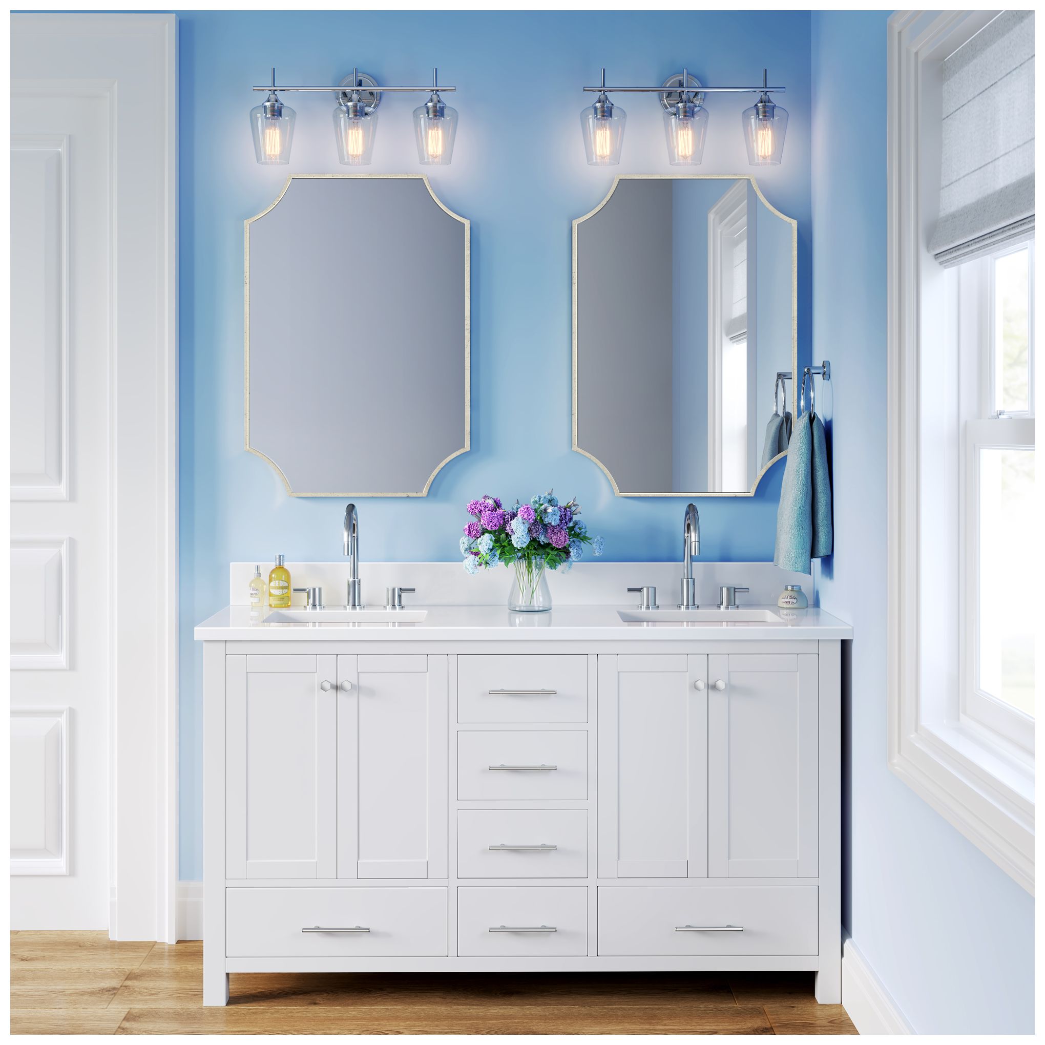 Image 6 Millennium Lighting Ashford 3 Light Vanity Fixture more views