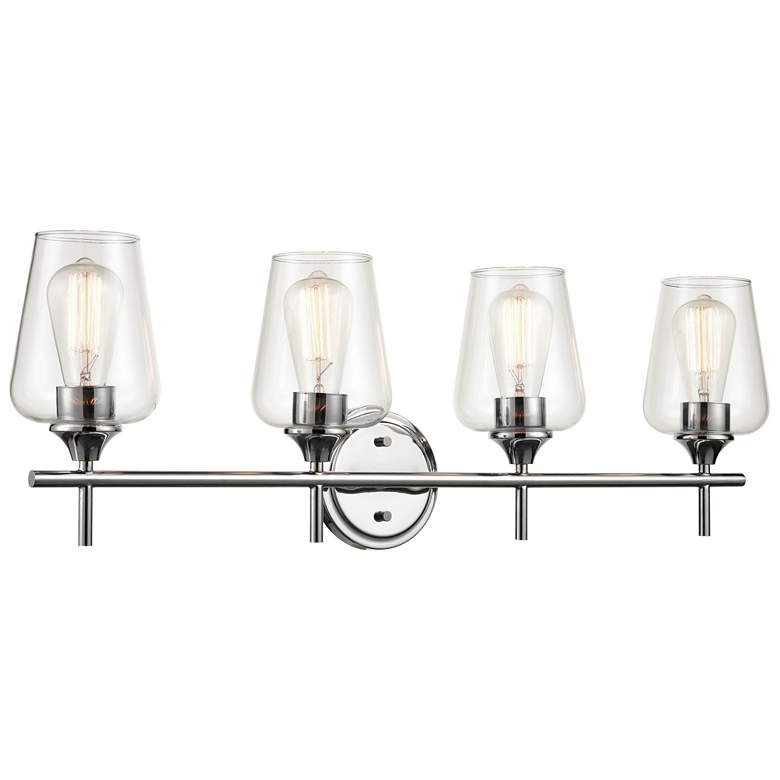 Image 1 Millennium Lighting Ashford 4 Light Vanity Fixture in Chrome