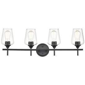 Image1 of Millennium Lighting Ashford 4 Light Vanity Fixture in Matte Black