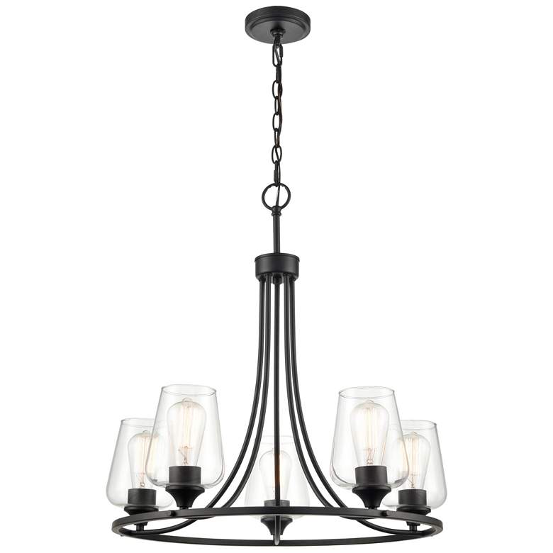 Image 1 Millennium Lighting Ashford 5 Light Chandelier Ceiling Light