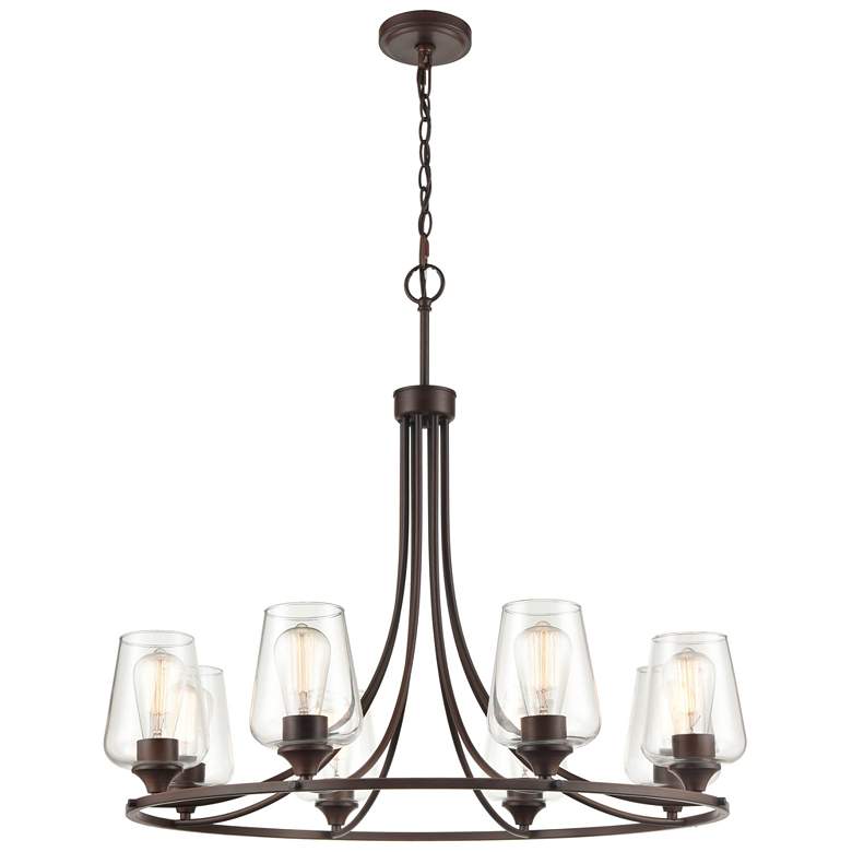 Image 1 Millennium Lighting Ashford 8 Light Chandelier Ceiling Light